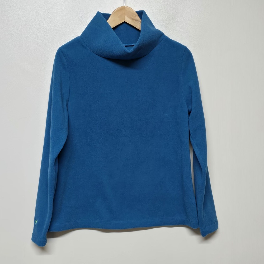 Dudley Stephens Greenpoint Turtleneck Vello Fleece Celestial Blue‎ Size Medium